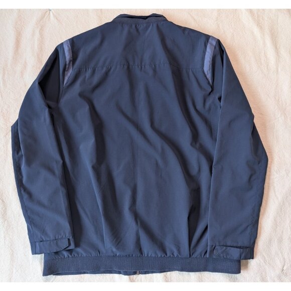 Umbro Jacket English Football Tailored England Blue Sport Windbreaker Patches XL - Picture 4 of 11